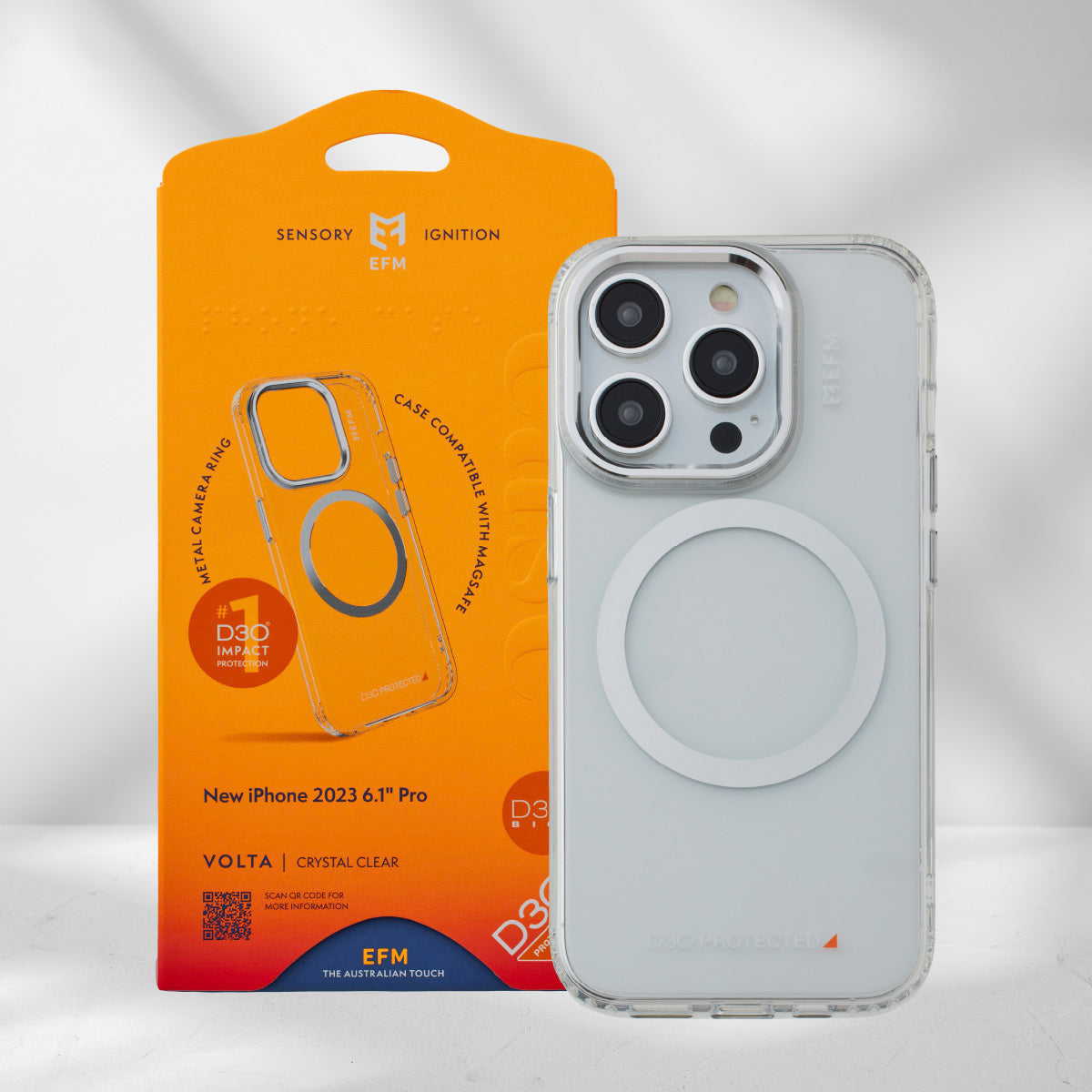 EFM Volta Case Armour with D3O BIO - For iPhone 15 Pro