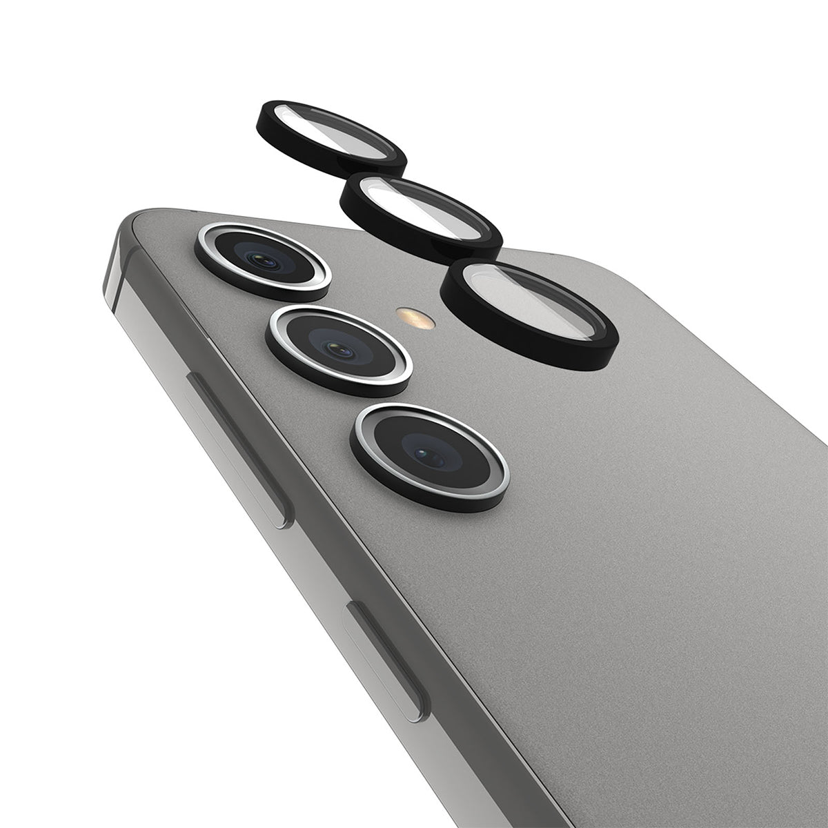 Case-Mate Aluminum Ring Lens Protector - For Samsung Galaxy S24 - Black