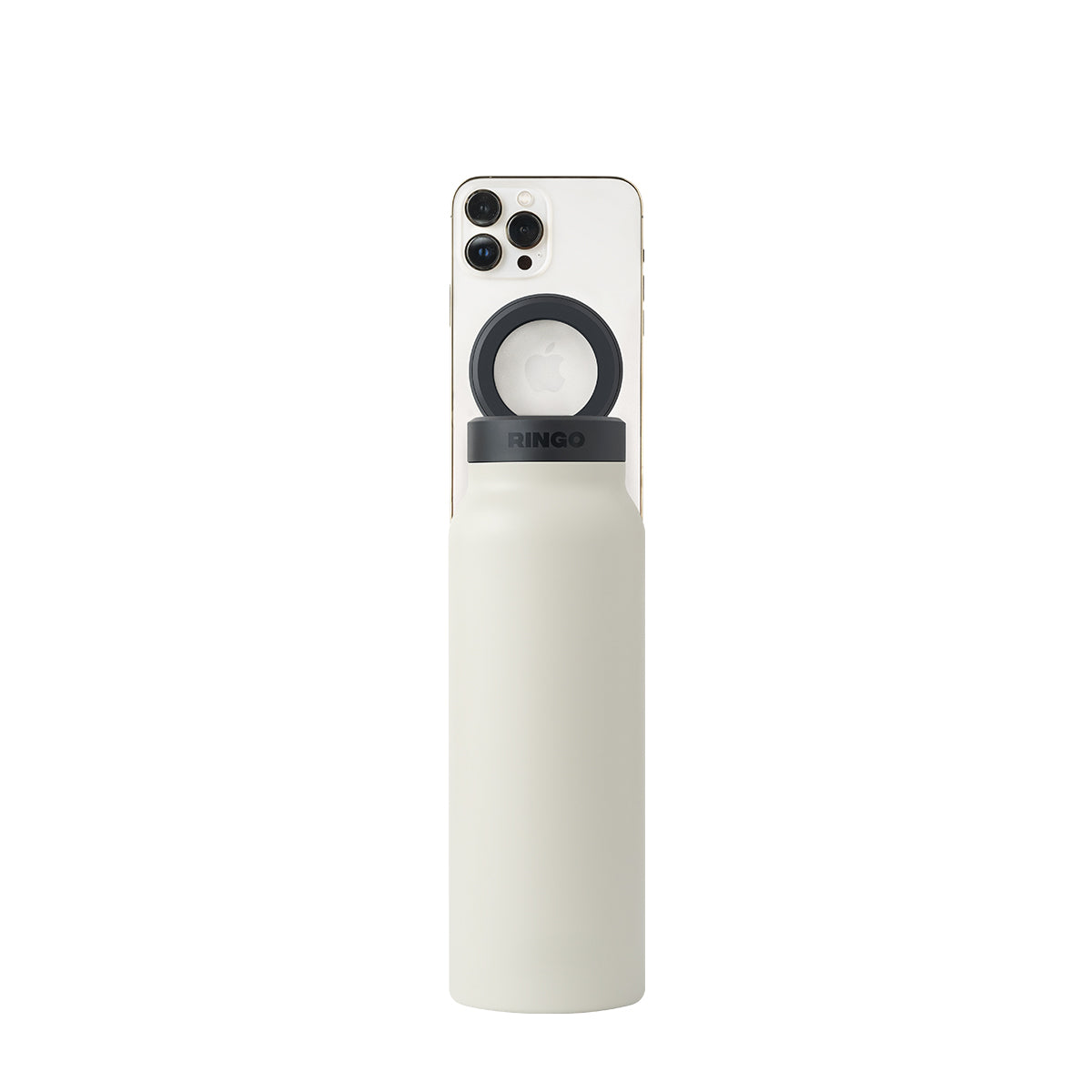 Ringo Water Bottle - with Magnetic Phone Mount - Ivory 710ml (24oz)