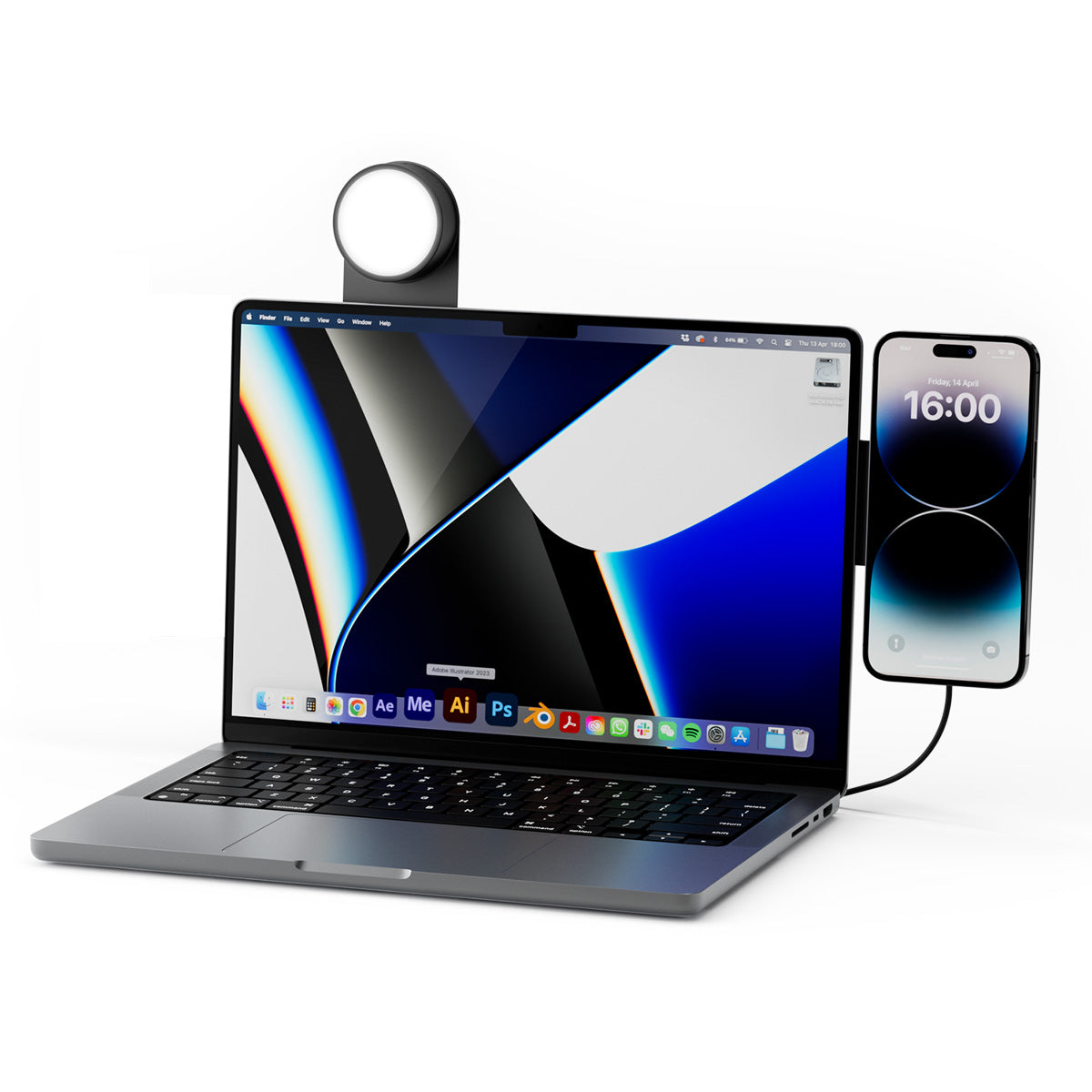 EDGE Pro Full Kit MagSafe - Modular Kit Includes Edge Pro 15W Wireless Charger and Edge Pro Light