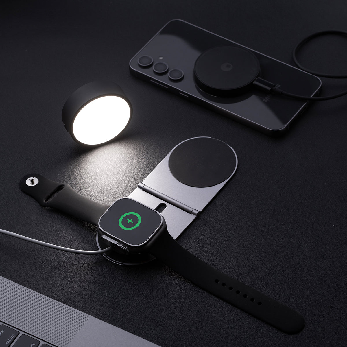 EDGE Pro Full Kit MagSafe - Modular Kit Includes Edge Pro 15W Wireless Charger and Edge Pro Light