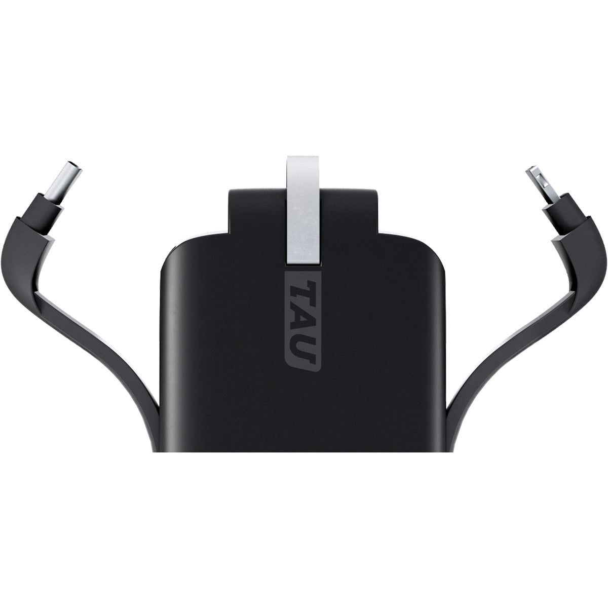 Tau 3 in 1 Keyring Powerbank  - 1400mAh - Charcoal Black