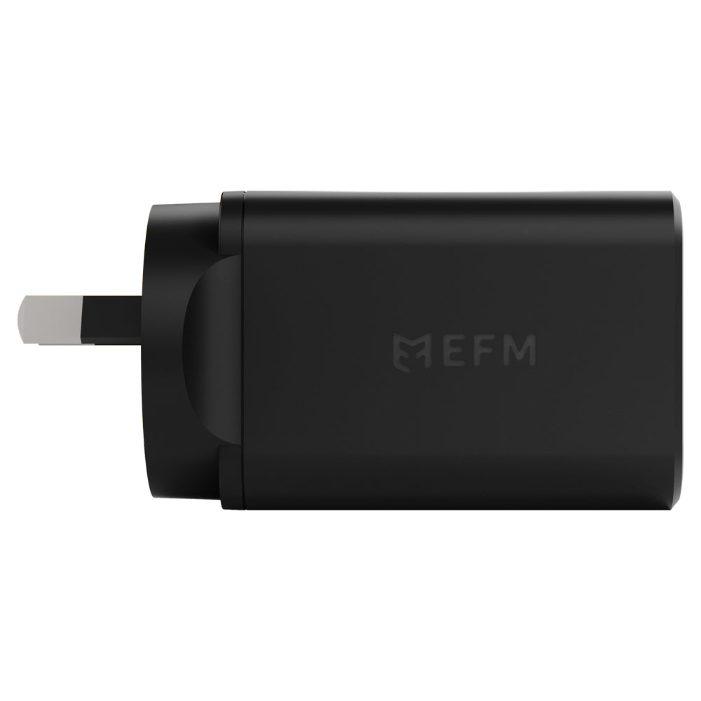 EFM ECO 50W Dual Port Wall Charger - With GaN, Power Delivery and PPS