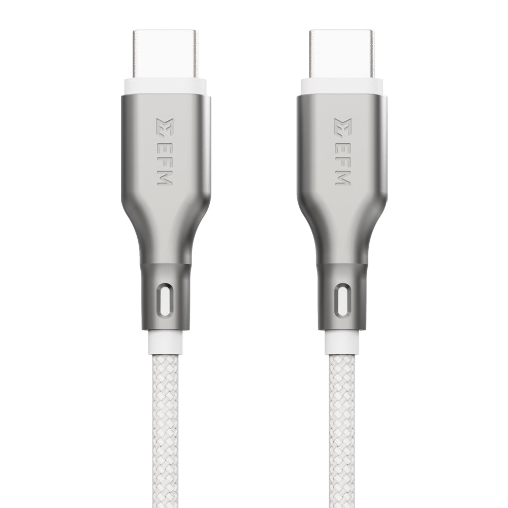 EFM USB-C to USB-C Essential Power Cable - With Aramid Fibre Reinforcement 2M