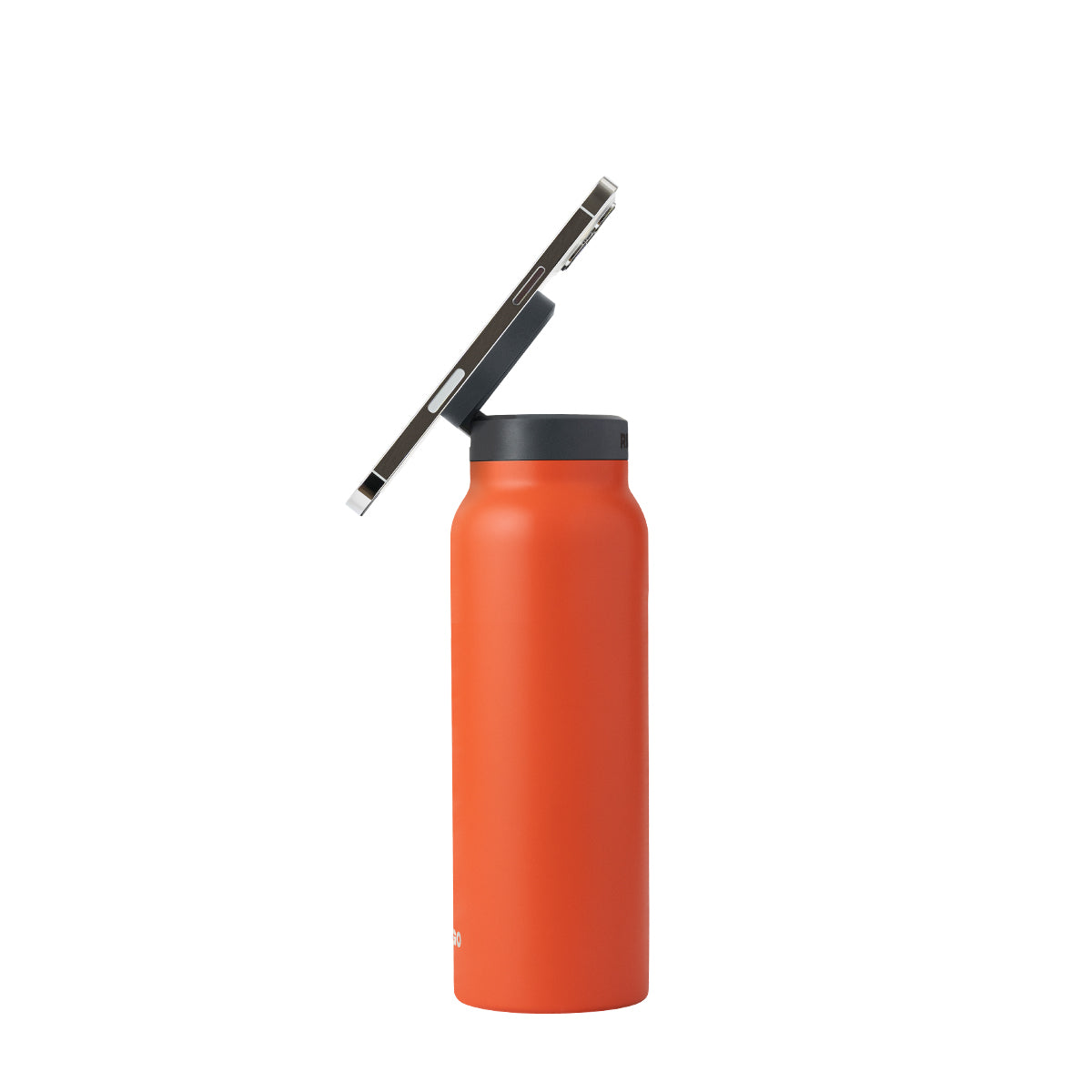 Ringo Water Bottle - with Magnetic Phone Mount - Orange 950ml (32oz)