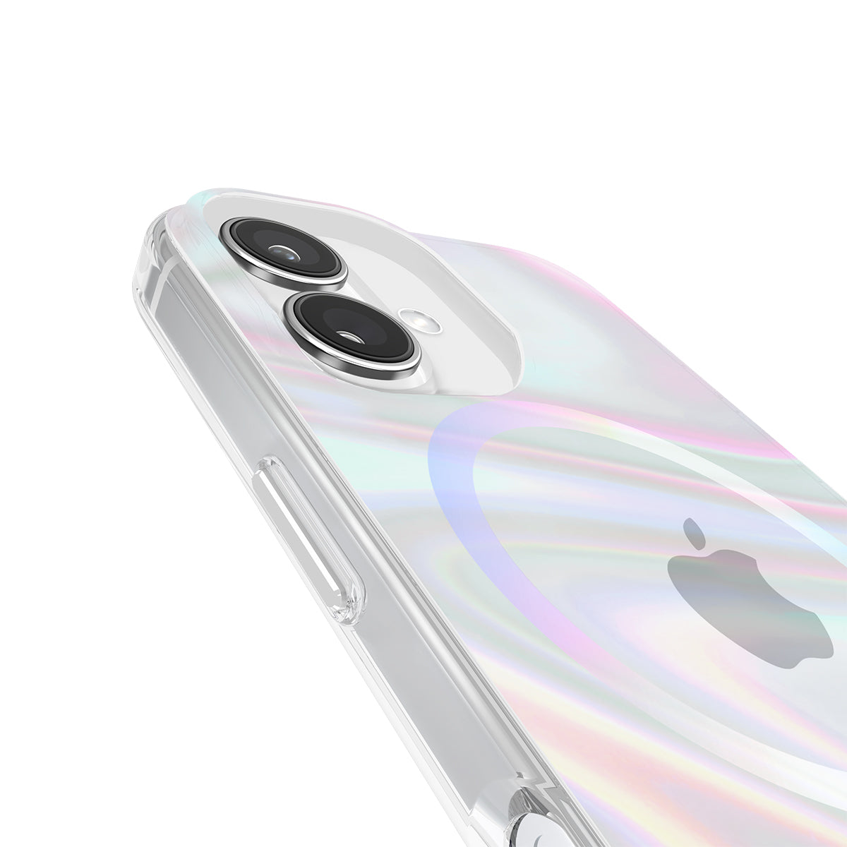 Case-Mate Soap Bubble MagSafe Case - For iPhone 16 - Iridescent