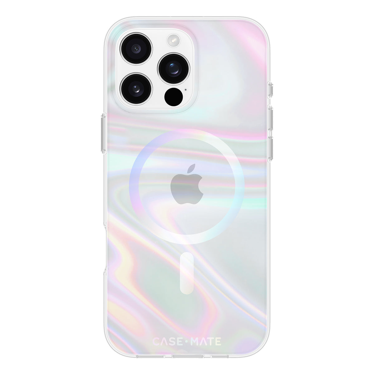 Case-Mate Soap Bubble MagSafe Case - For iPhone 16 Pro Max - Iridescent