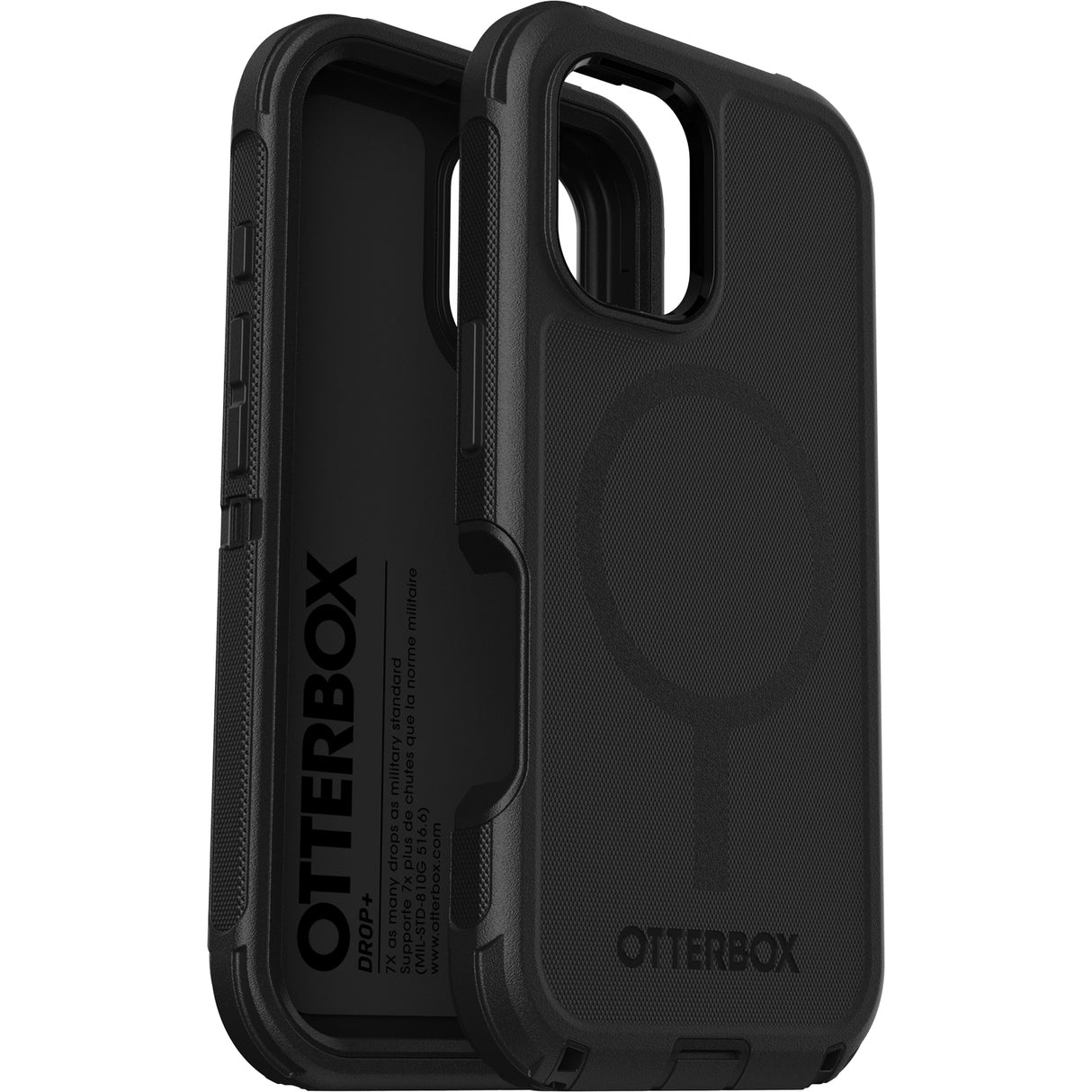 OtterBox Defender MagSafe Case - For iPhone 16 - Black