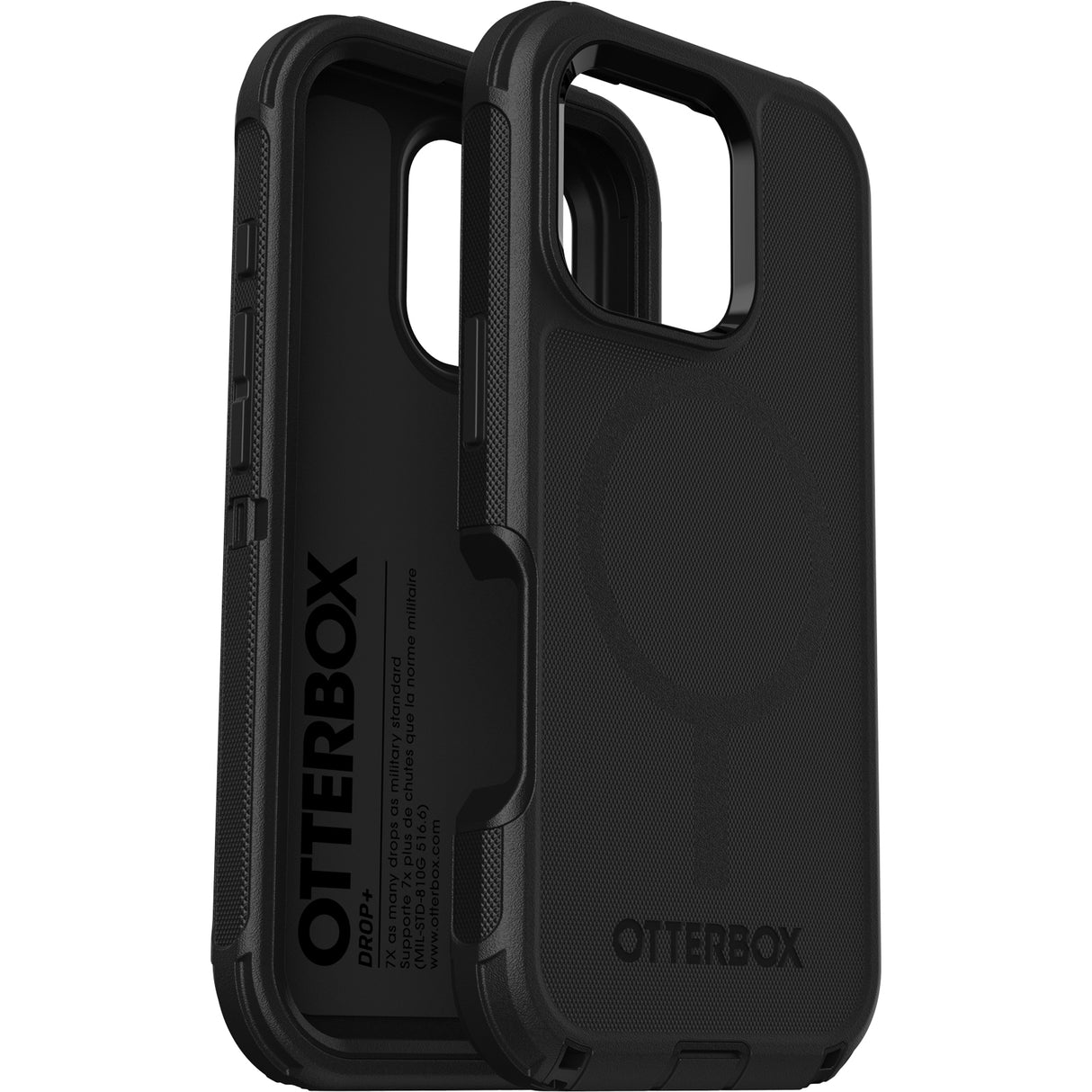 OtterBox Defender MagSafe Case - For iPhone 16 Pro - Black