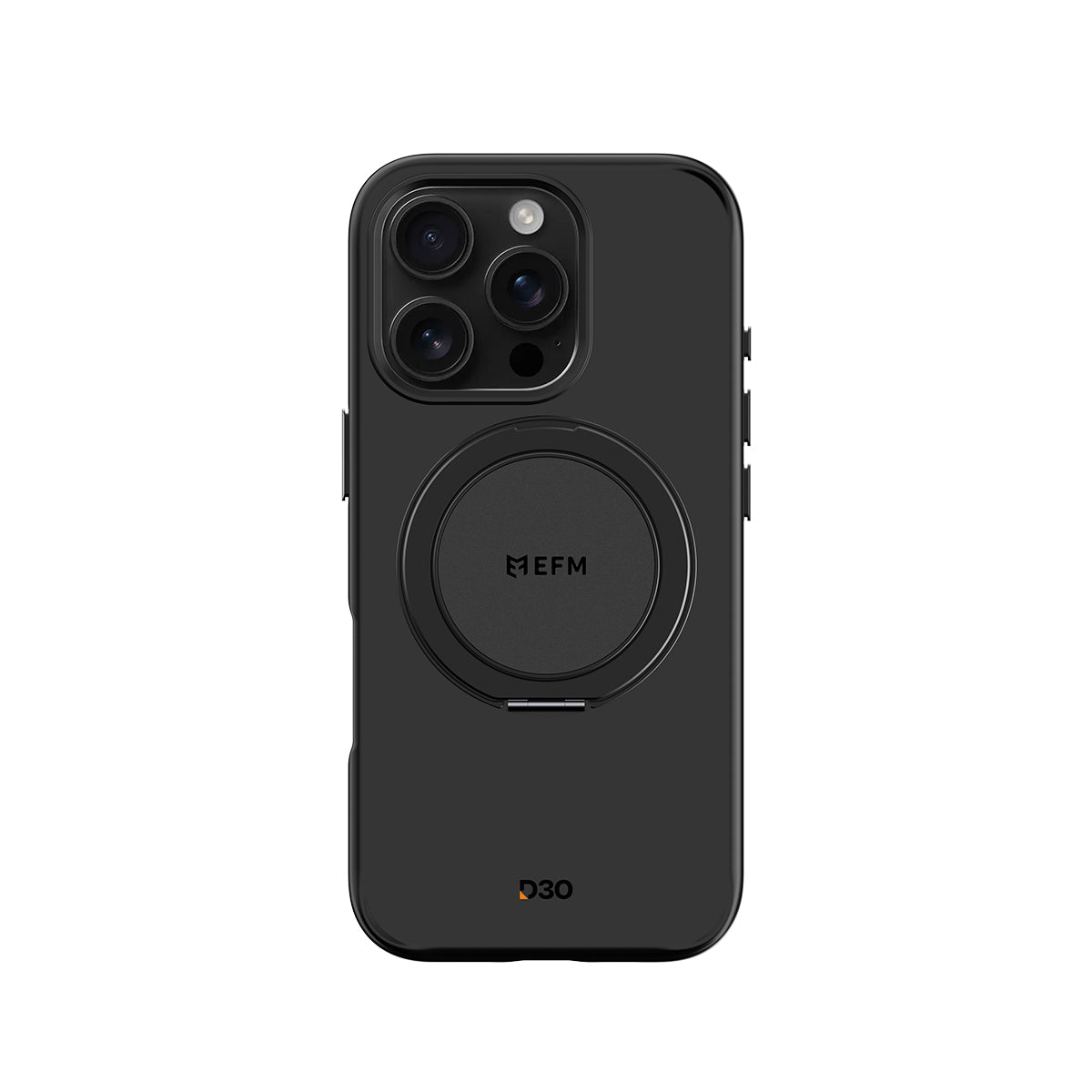 EFM Alta Case with D3O Bio - For iPhone 16 Pro - Black