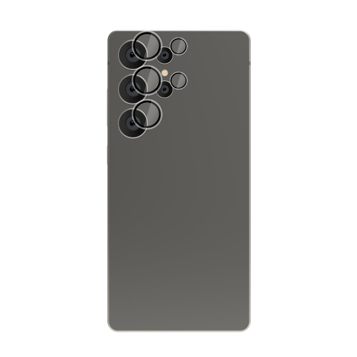 EFM Camera Lens Armour - For Samsung Galaxy S25 Ultra - Clear