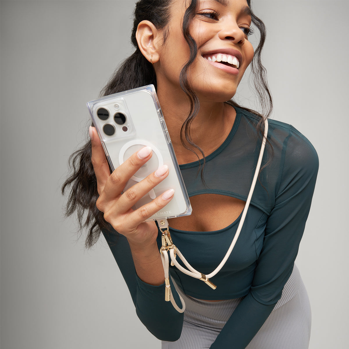 Case-Mate Phone Crossbody - Taupe Rope