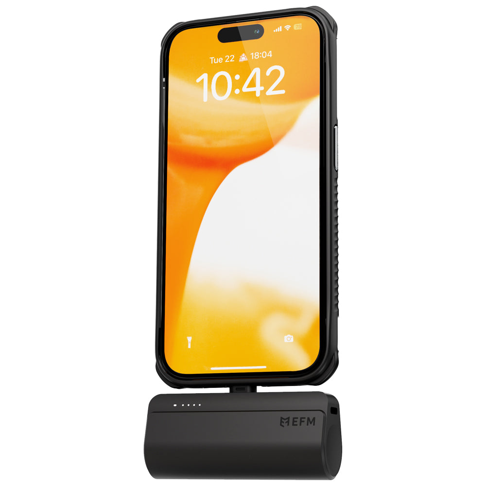 EFM Power On-The-Go Twin Pack - For all USB-C Devices - Black