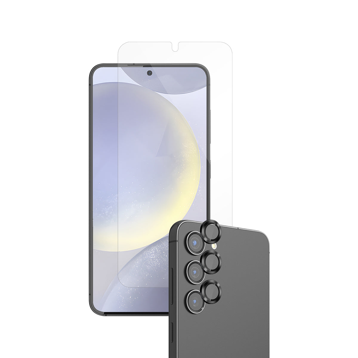 EFM 2-in-1 Screen & Camera Lens Armour Bundle - For Samsung Galaxy S25