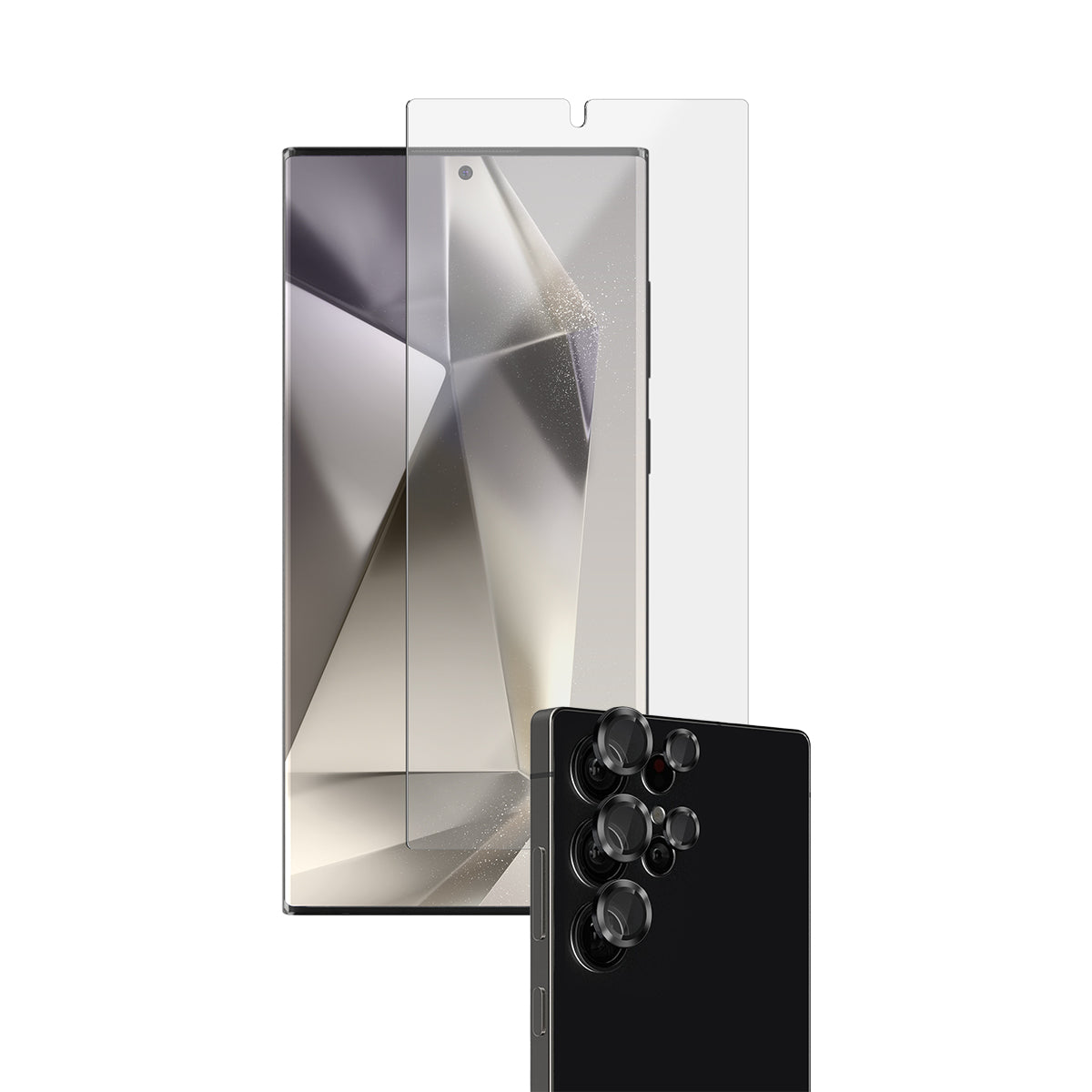 EFM 2-in-1 Screen & Camera Lens Armour Bundle - For Samsung Galaxy S25 Ultra