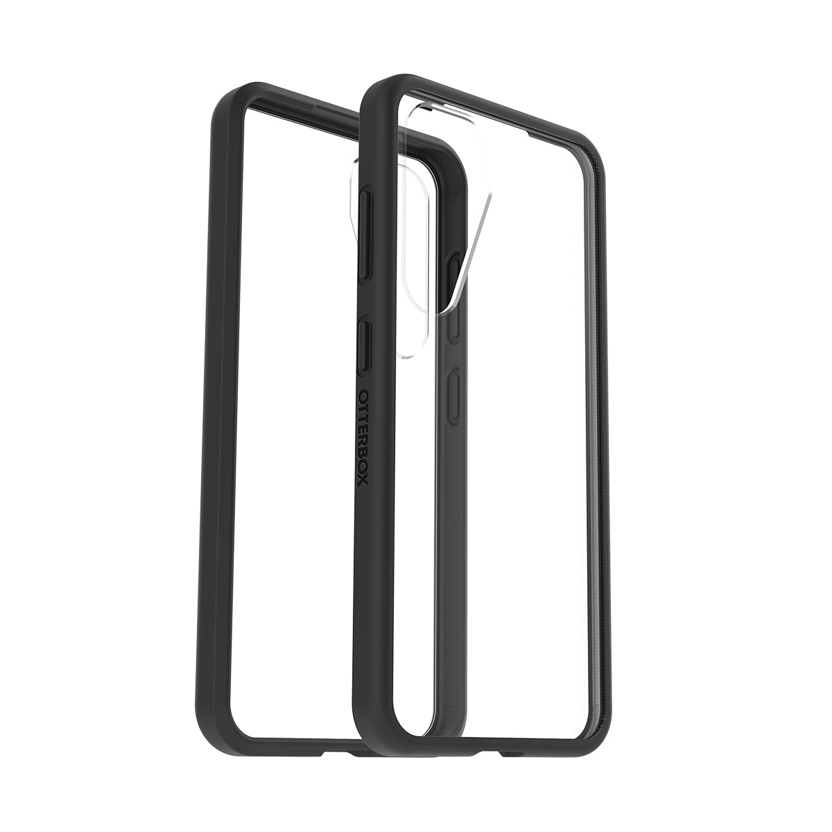 OtterBox React Case - For Samsung Galaxy S25 - Black Crystal