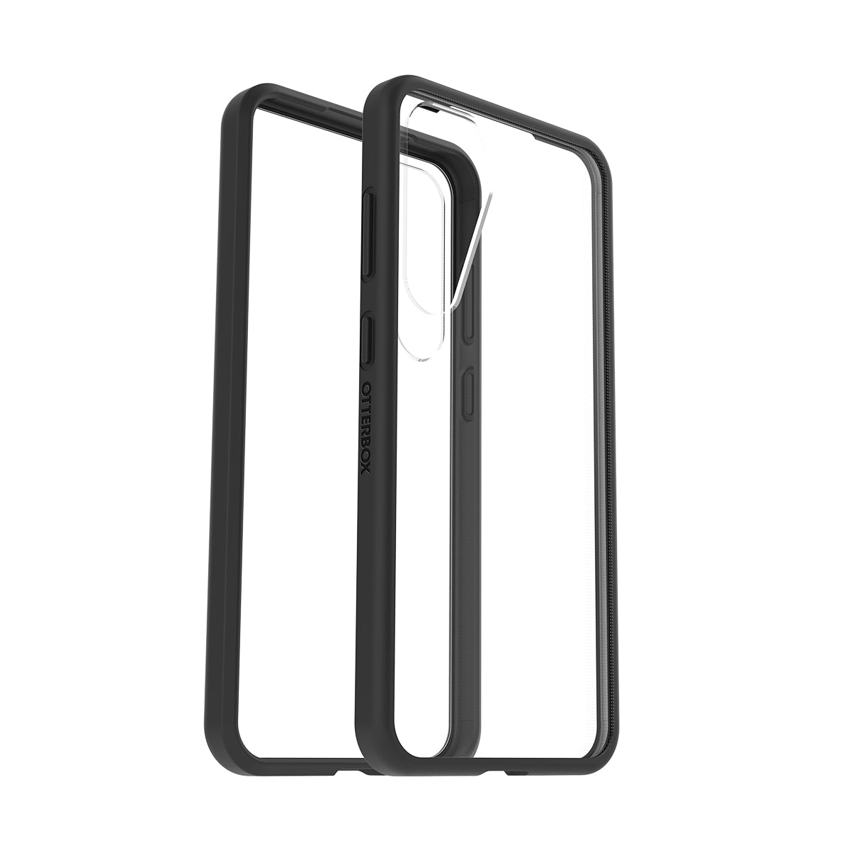 OtterBox React Case - For Samsung Galaxy S25+ - Black Crystal