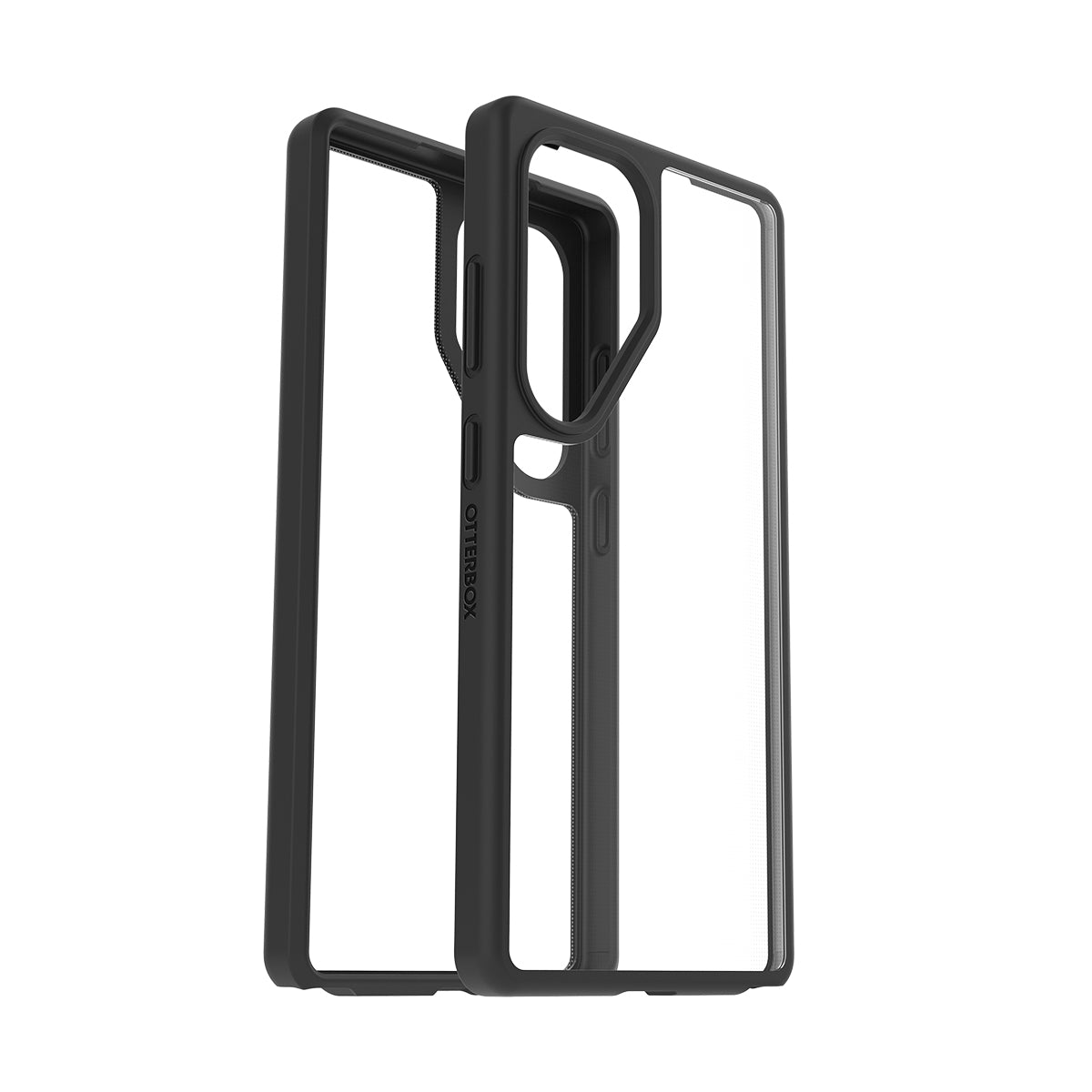 OtterBox React Case - For Samsung Galaxy S25 Ultra - Black Crystal