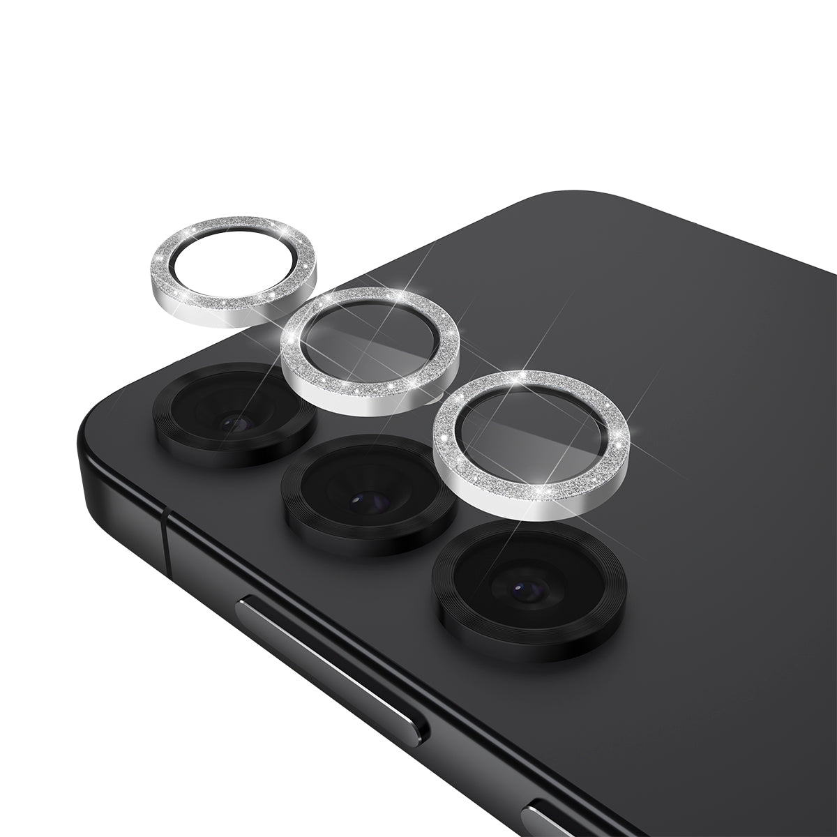 Case-Mate Aluminium Ring Lens Protector - For Samsung Galaxy S25+ - Twinkle