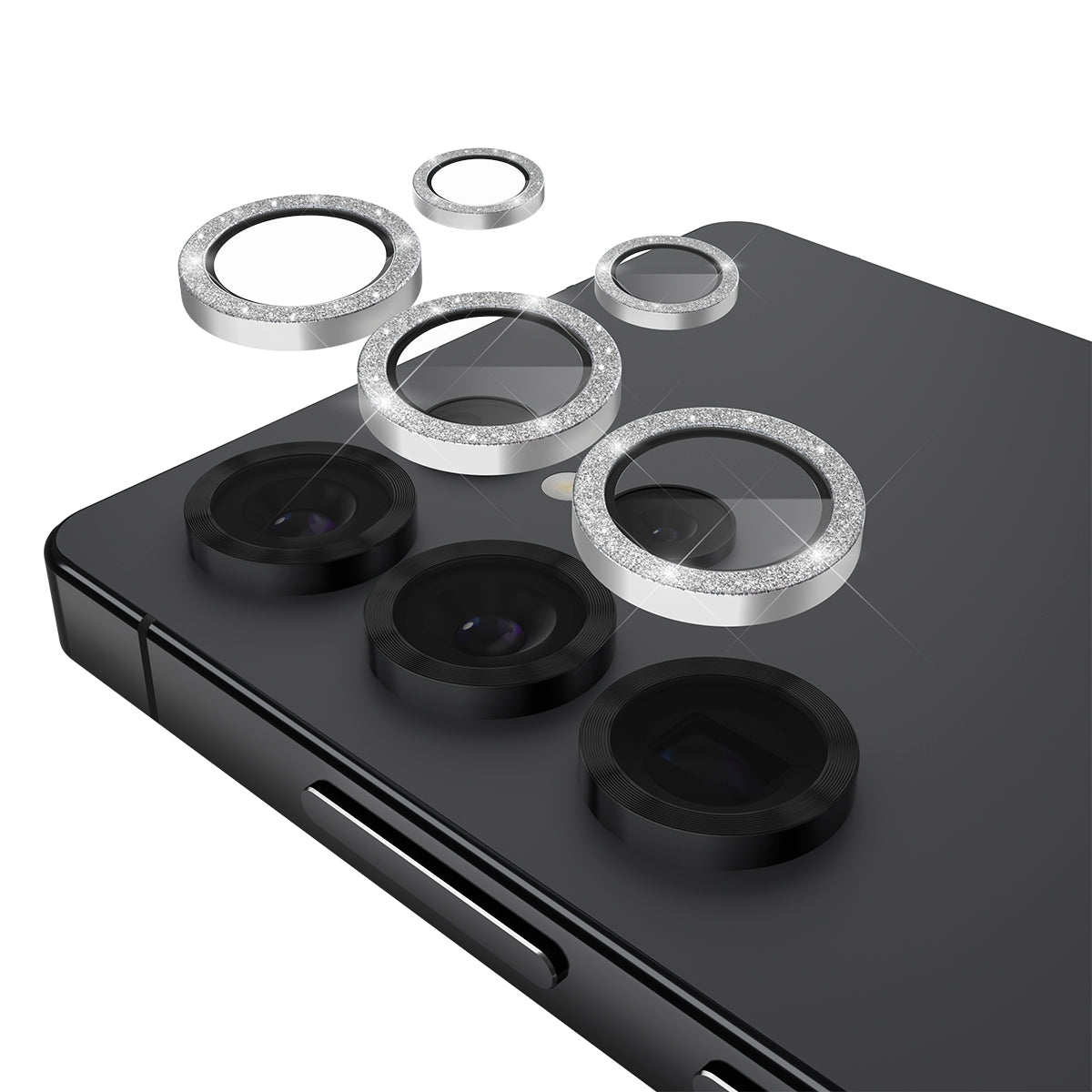 Case-Mate Aluminium Ring Lens Protector - For Samsung Galaxy S25 Ultra - Twinkle