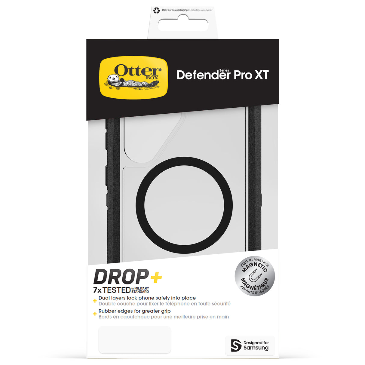 OtterBox Defender XT Mag Case - For Samsung Galaxy S25 Ultra - Dark Side