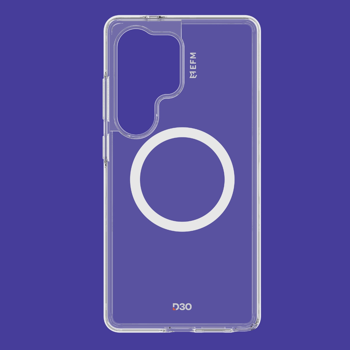 EFM Aspen Case with D3O BIO - For Samsung Galaxy S25 Ultra - Clear