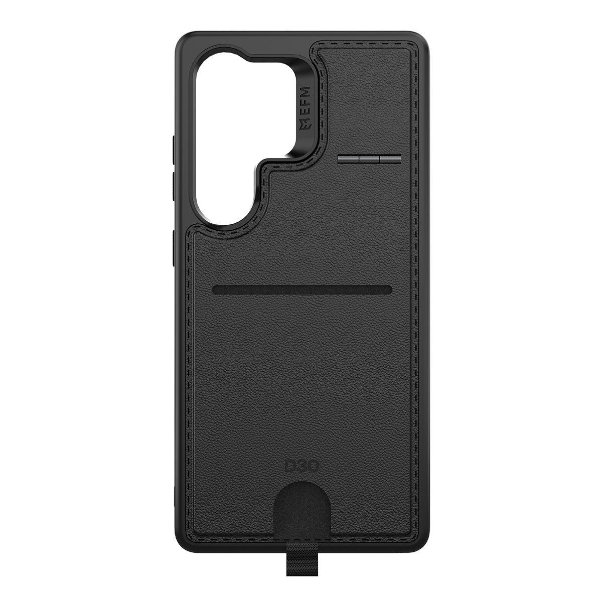 EFM Berlin Wallet Case with D3O BIOFor Samsung Galaxy S25 Ultra - Black
