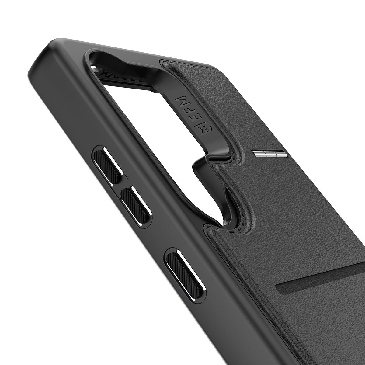 EFM Berlin Wallet Case with D3O BIOFor Samsung Galaxy S25 Ultra - Black