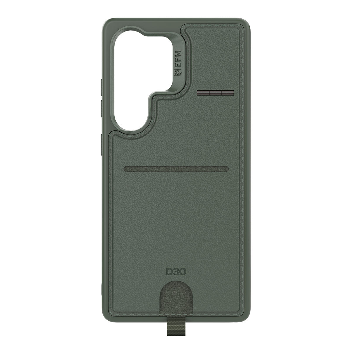 EFM Berlin Wallet Case with D3O BIO - For Samsung Galaxy S25 Ultra - Forest Green