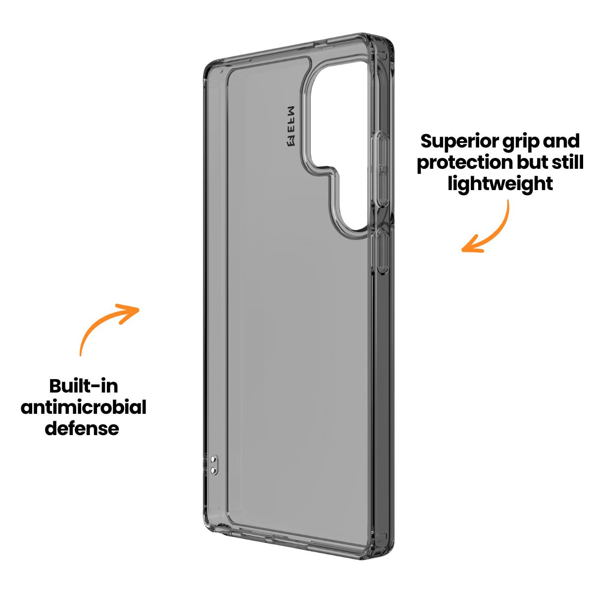 EFM Zurich Case Armour - For Samsung Galaxy S25 - Smoke Black