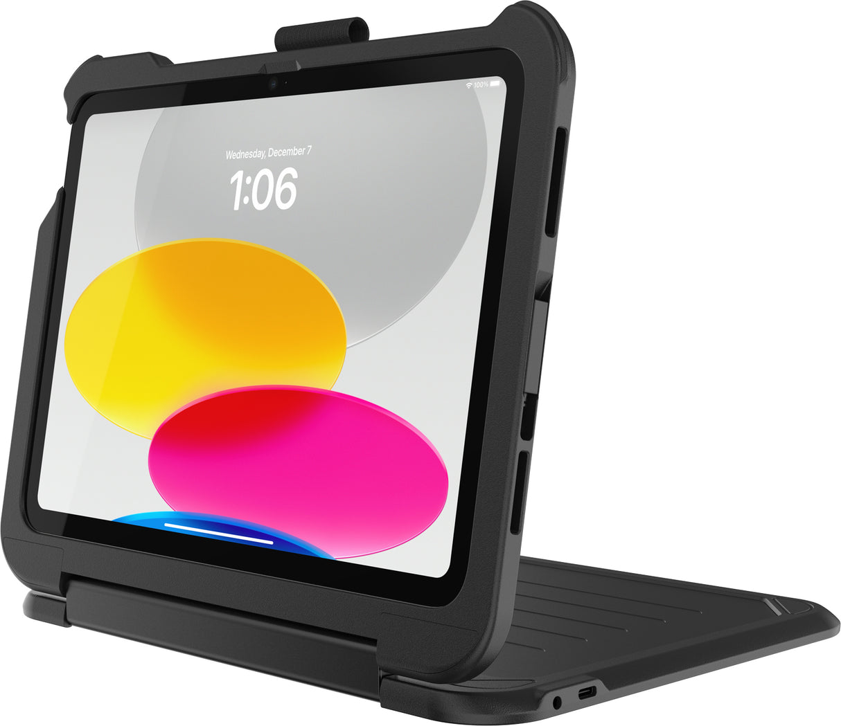 OtterBox Achiever Keyboard Case - For iPad A16 & 10th Gen 10.9 " (No Retail Packaging) - Black