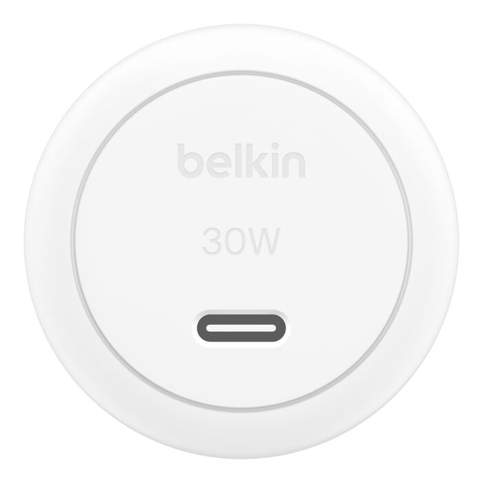 Belkin BoostCharge 30W Wall Charger - With USB-C Output - White