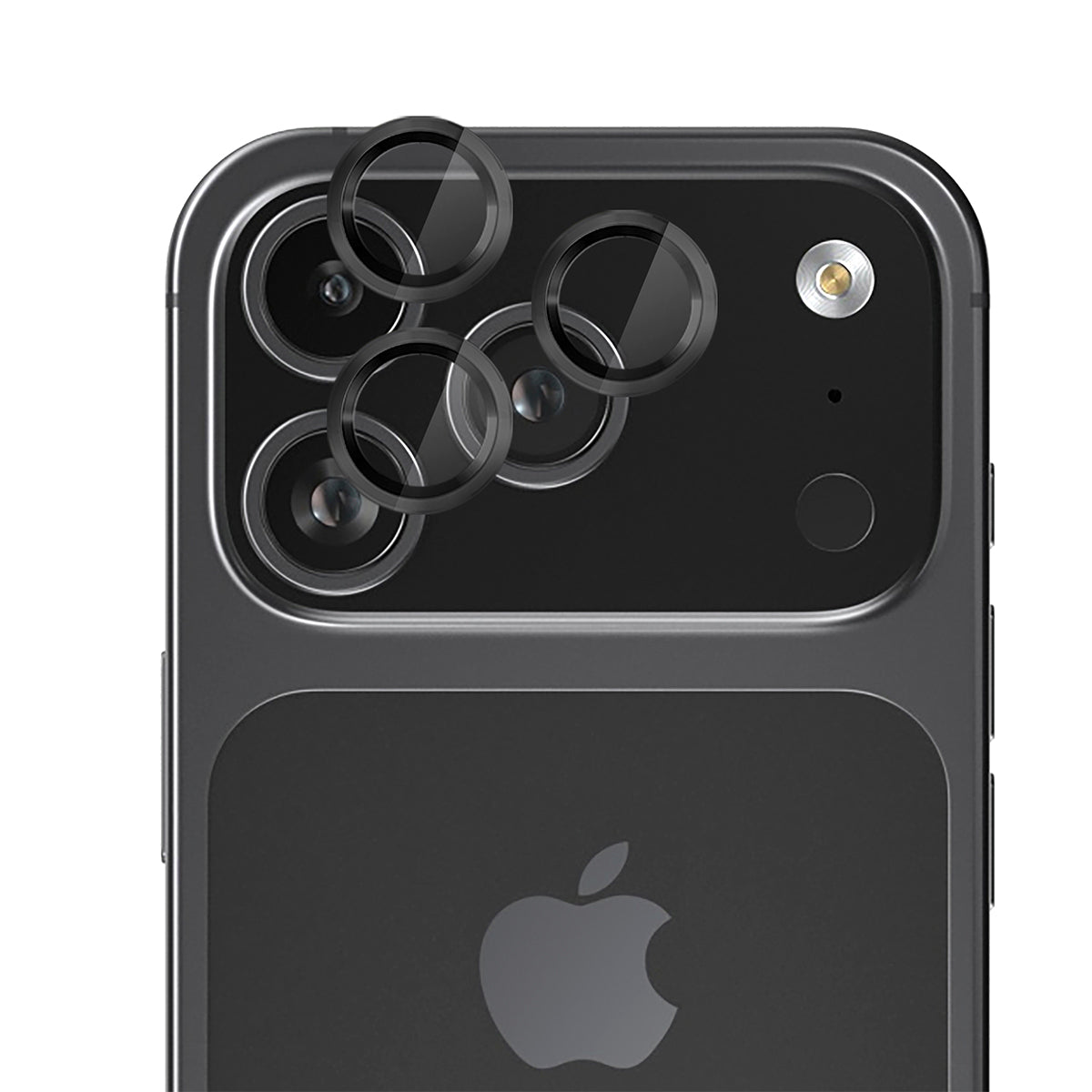 EFM Camera Lens Armour - For iPhone 17 Pro / 17 Pro Max - Carbon