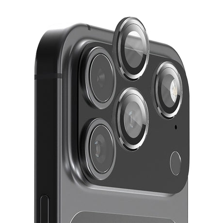 EFM Camera Lens Armour - For iPhone 17 Pro / 17 Pro Max - Carbon