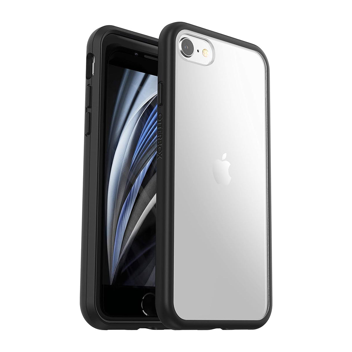 OtterBox React Case - For iPhone iPhone 7/8/SE (2nd & 3rd Gen) - Clear/Black