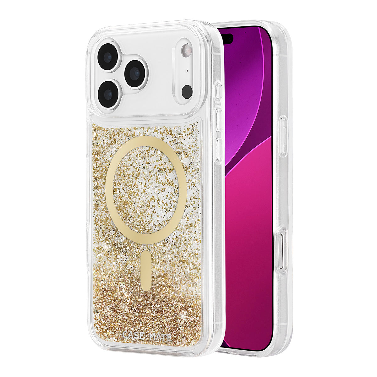 Case-Mate Waterfall MagSafe Case - For iPhone 17 Pro Max - Gold