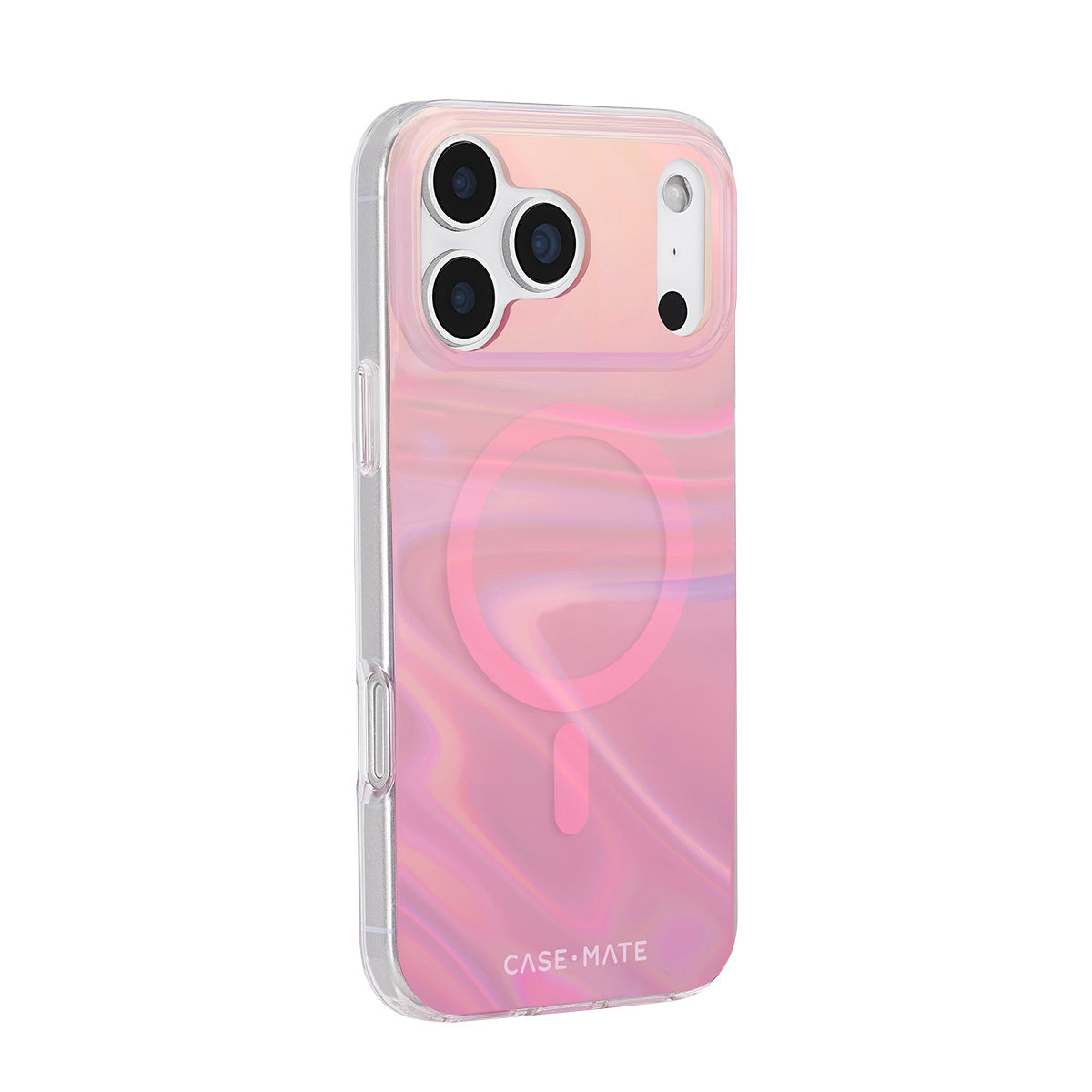 Case-Mate Peach Bubble MagSafe Case - For iPhone 17 Pro Max - Iridescent