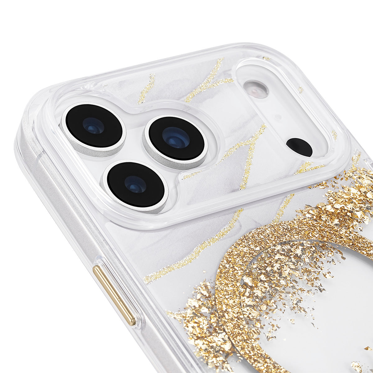 Case-Mate Karat Granite MagSafe Case - For iPhone 17 Pro Max - Gold