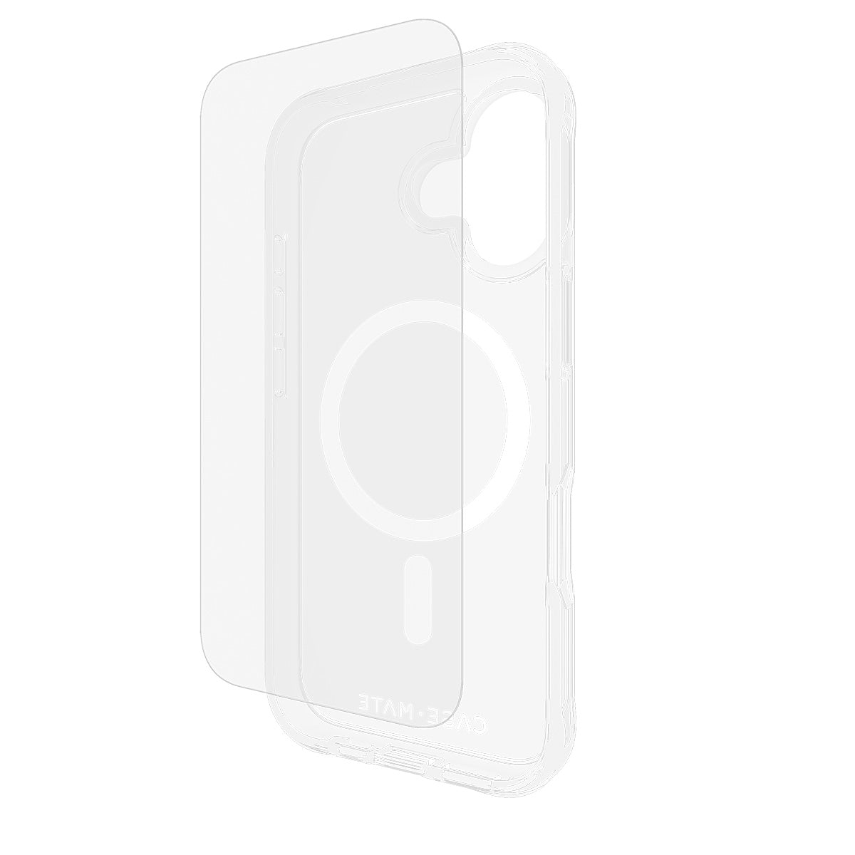 Case-Mate Case & Screen Protection Pack w/MagSafe - For iPhone 17 - Clear Case