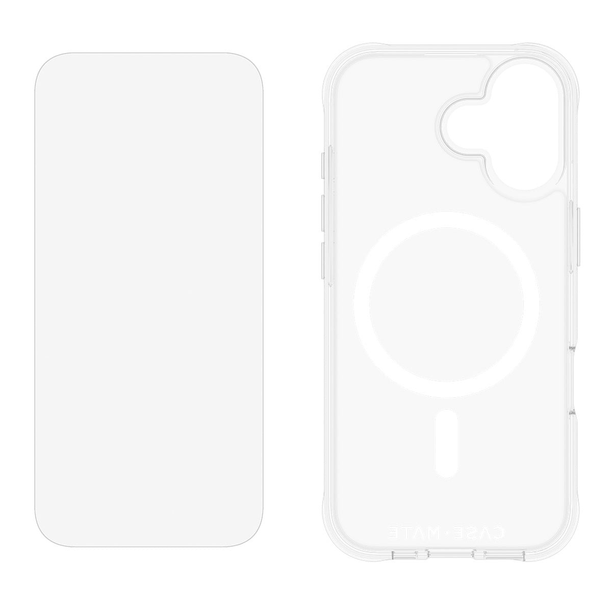 Case-Mate Case & Screen Protection Pack w/MagSafe - For iPhone 17 - Clear Case