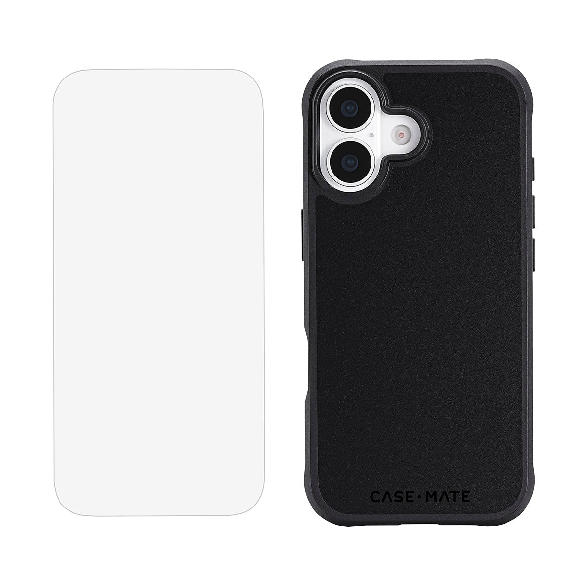 Case-Mate Case & Screen Protection Pack w/MagSafe - For iPhone 17 - Black Case