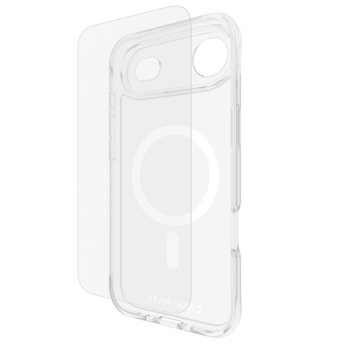 Case-Mate Case & Screen Protection Pack w/MagSafe - For iPhone Air - Clear Case