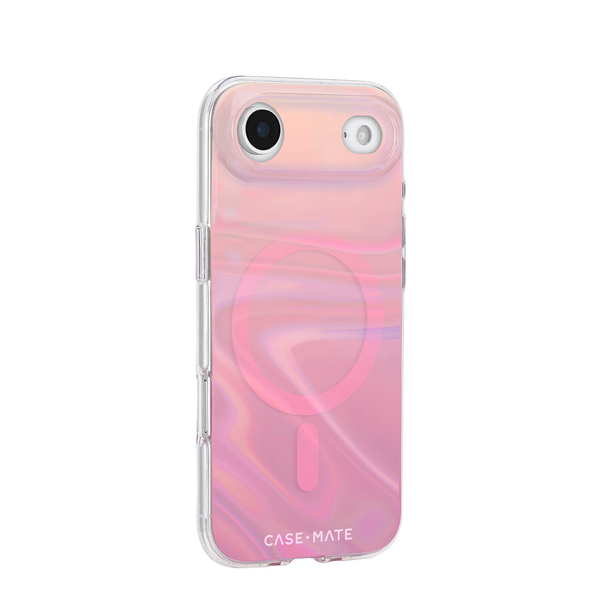 Case-Mate Peach Bubble MagSafe Case - For iPhone Air - Iridescent