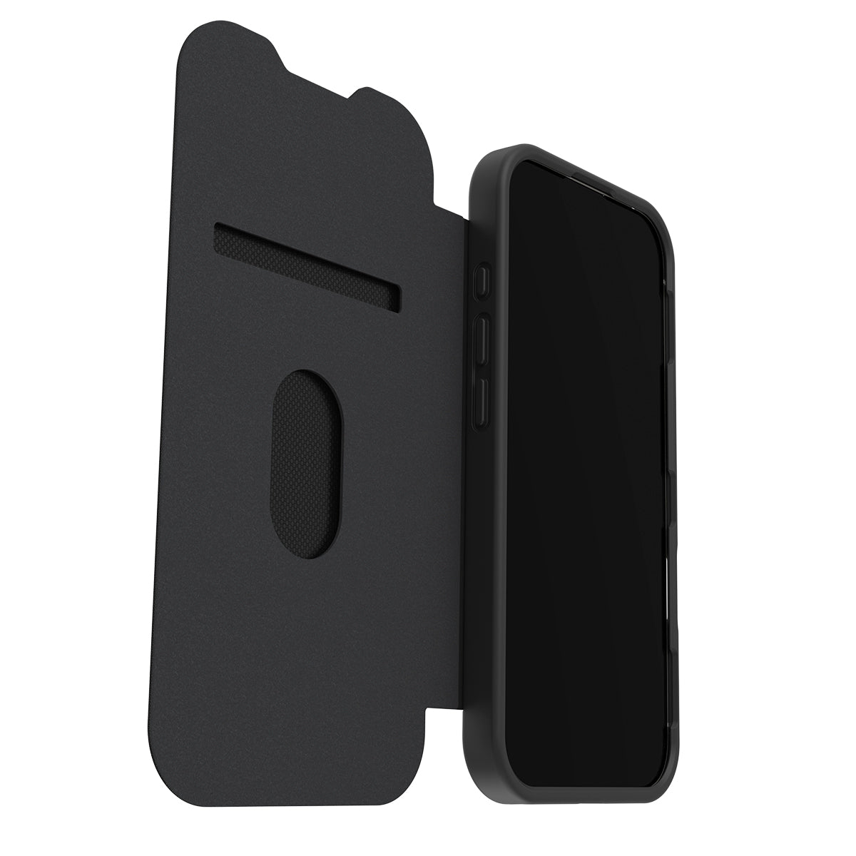 OtterBox React Folio MagSafe Case - For iPhone 17 - Black Crystal