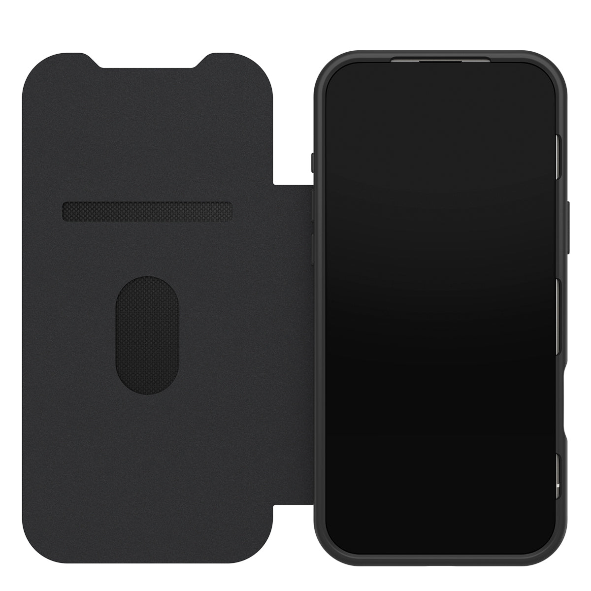 OtterBox React Folio MagSafe Case - For iPhone 17 Pro Max - Black Crystal