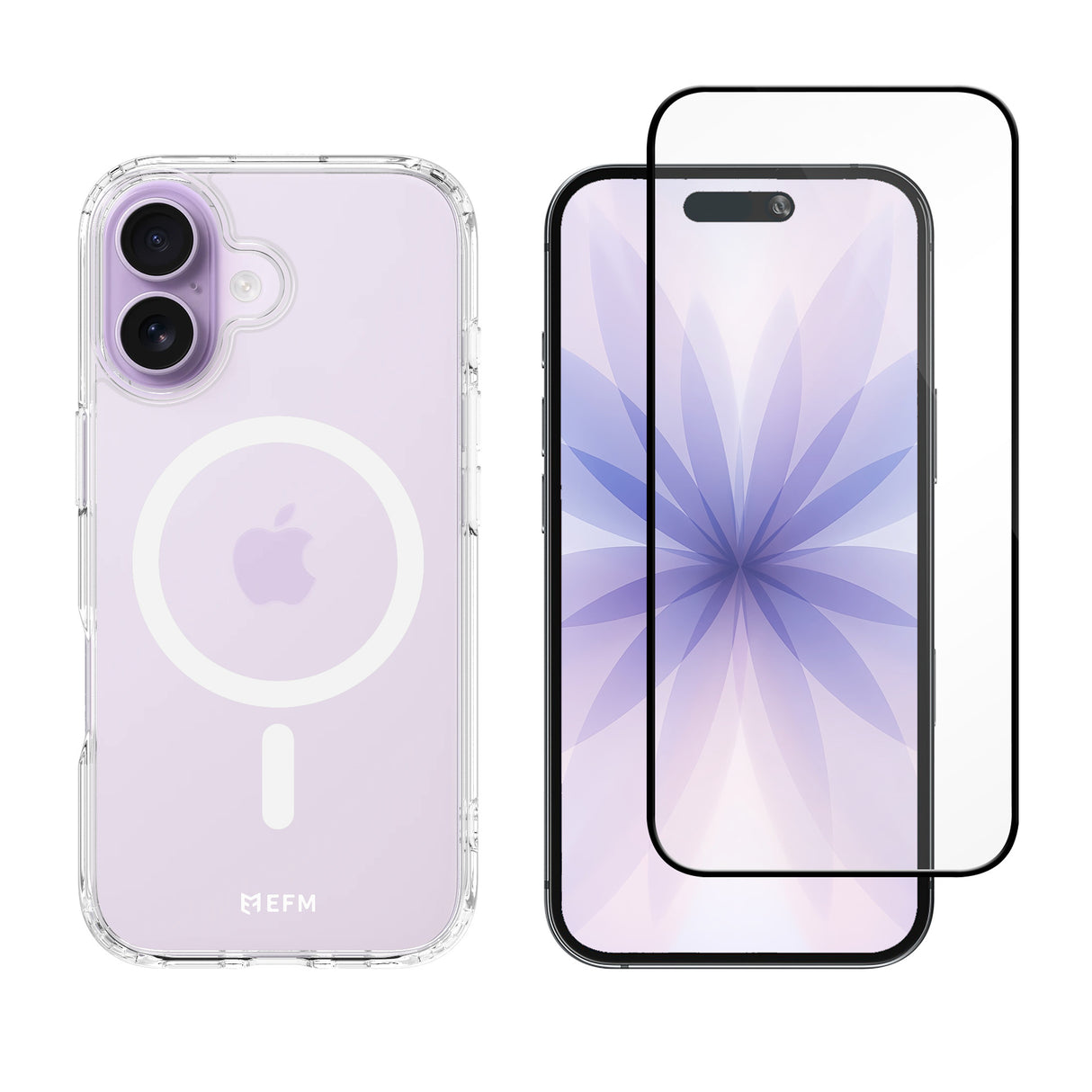 EFM 2-in-1 Case and Impact Glass Screen Armour Bundle  - For iPhone 17