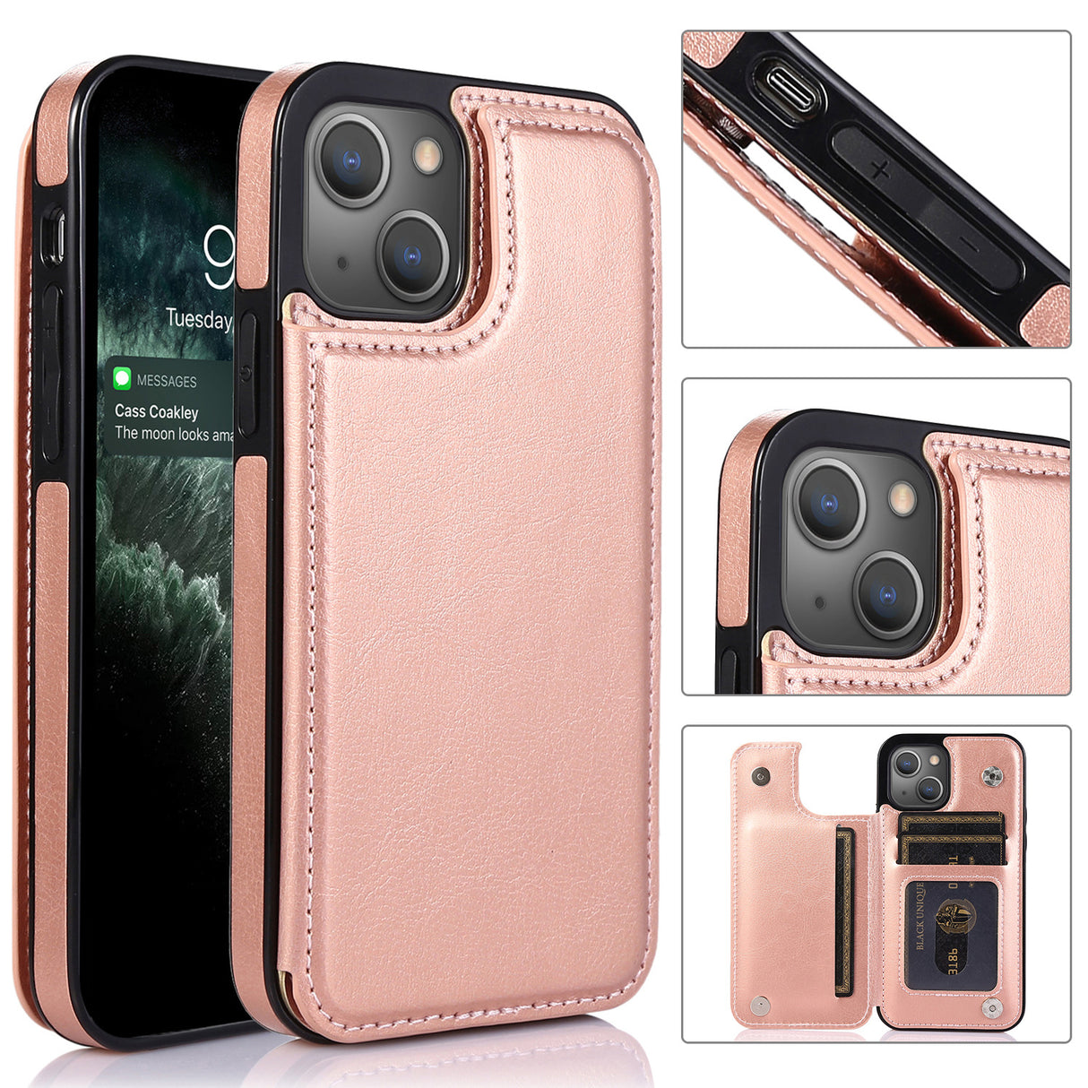 iPhone 14 Pro PU Leather Case
