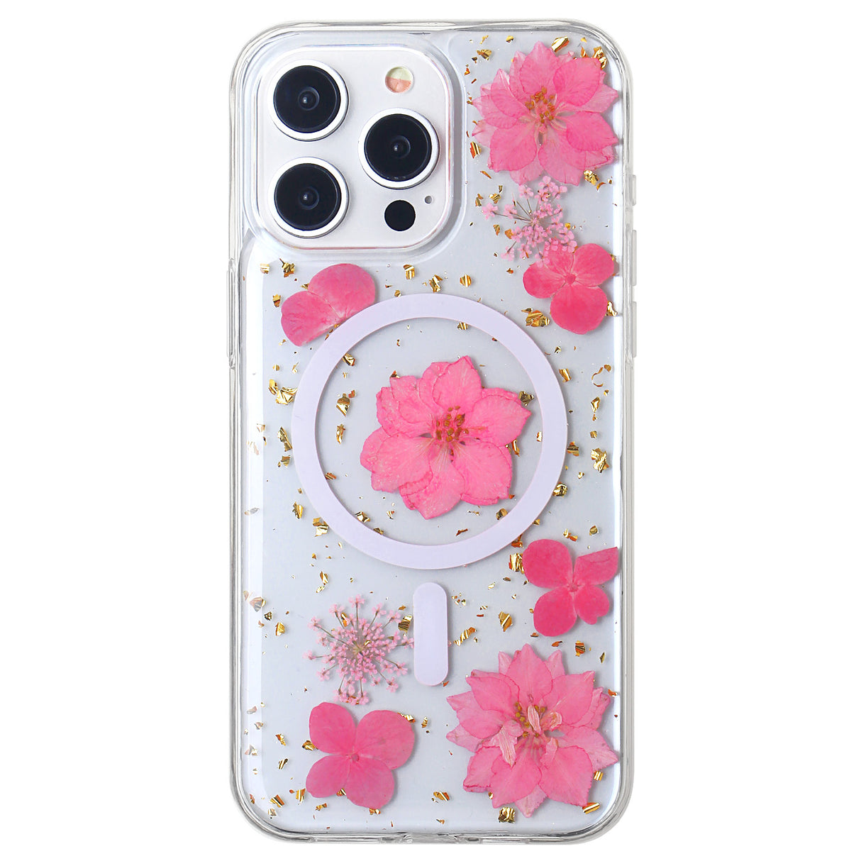 iPhone 14 Pro Star Real Flower Magsafe Case
