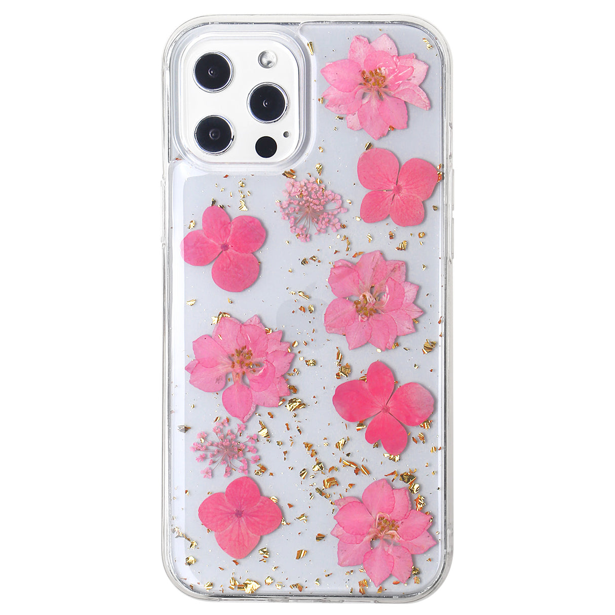 iPhone 12 Star Real Flower Case