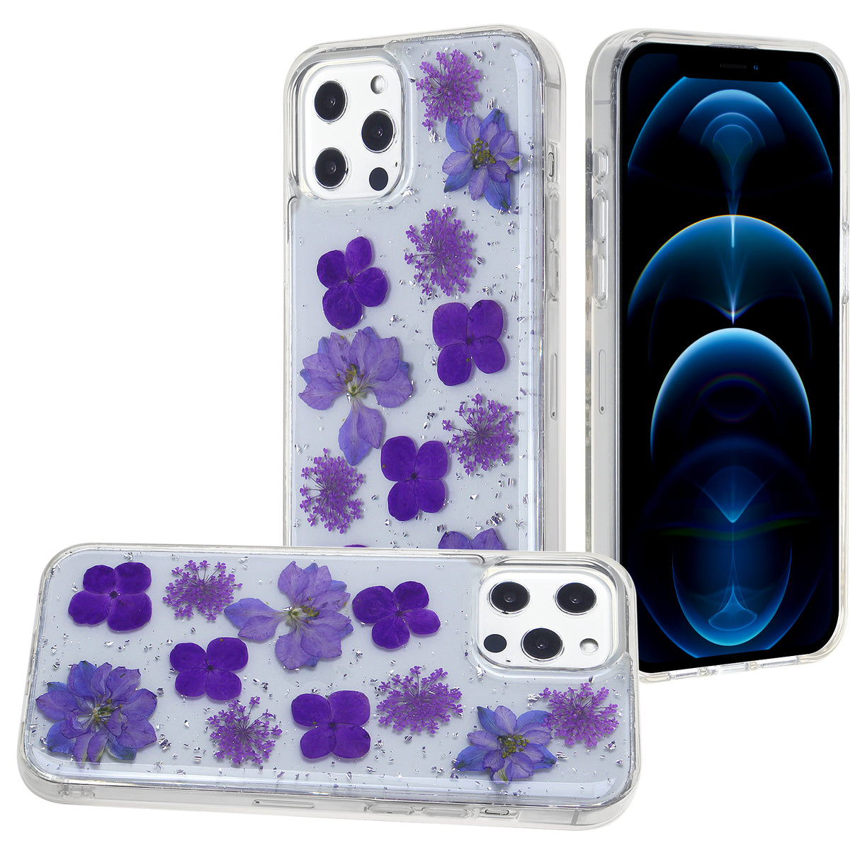 iPhone 11 Promax Star Real Flower Case